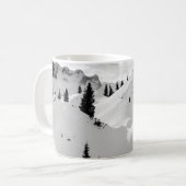 Mug Paysage alpin : Snowy Fir Trees (Devant gauche)