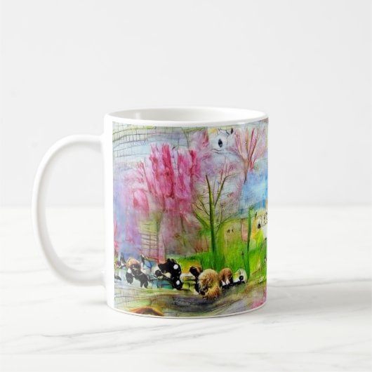 Mug Paysage aquarelle (Gauche)