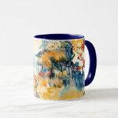 Mug Paysage asiatique avec pagode (Devant droit)