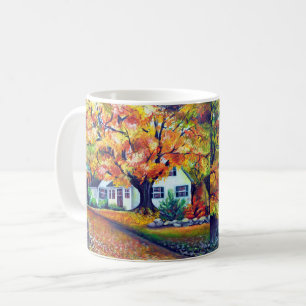 Mug Paysage automnal hypnotisant en Amérique du Nord