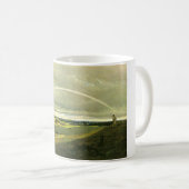 Mug Paysage avec arc-en-ciel (par Caspar David Friedri (Devant droit)
