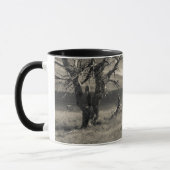 Mug Paysage avec chevaux (Gauche)