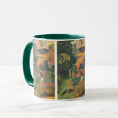 Mug Paysage avec des paons par Paul Gauguin (Devant gauche)