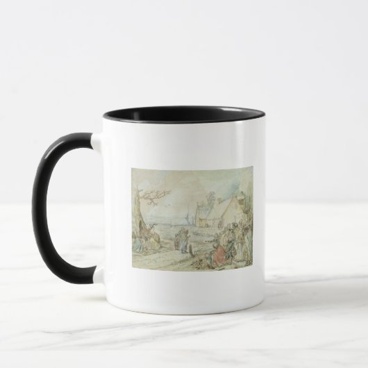 Mug Paysage avec les diseurs de bonne aventure gitans (Gauche)