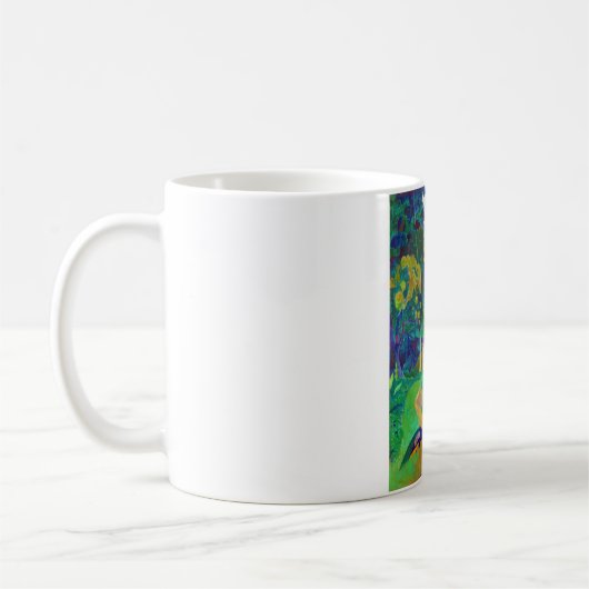 Mug Paysage avec Peacocks, Gauguin (Gauche)
