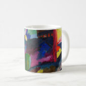 Mug Paysage avec rein d'usine, Wassily Kandinsky (Devant droit)