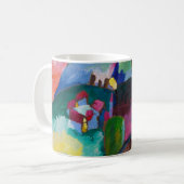 Mug Paysage avec rein d'usine, Wassily Kandinsky (Devant gauche)