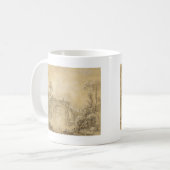 Mug Paysage avec un pont rustique (Devant gauche)