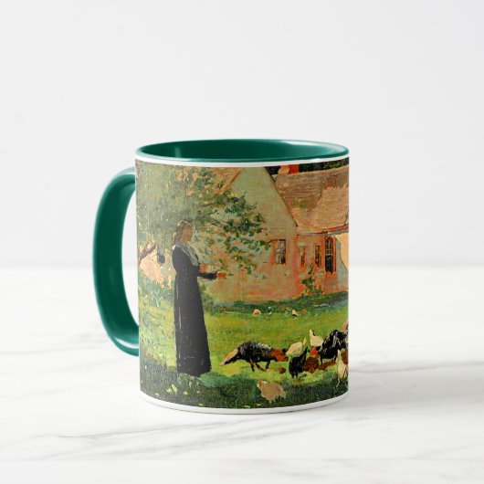 Mug Paysage, célèbre oeuvre de Winslow Homer, (Devant gauche)