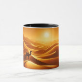 Mug Paysage chameau décor désert soleil sec (Centre)