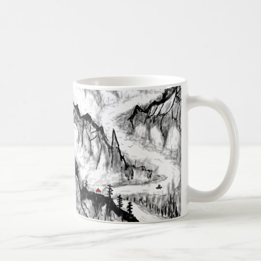 Mug paysage chinois (Droite)