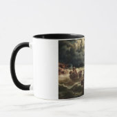 Mug Paysage côtier avec navires à l'horizon (Gauche)
