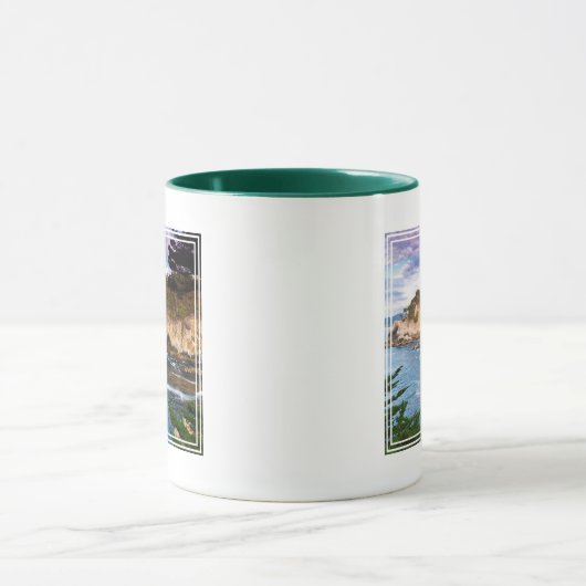 Mug Paysage côtier de Cliff (Centre)