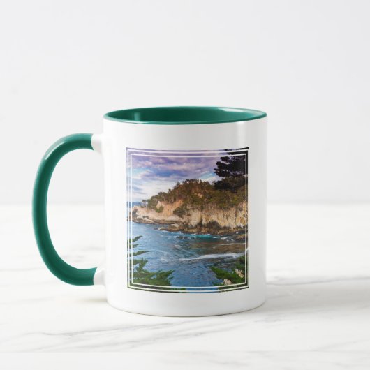 Mug Paysage côtier de Cliff (Gauche)