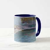 Mug Paysage côtier de la région de Naples, M. Enckell (Devant droit)