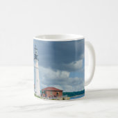 Mug Paysage côtier du phare de la Nouvelle-Angleterre (Devant droit)