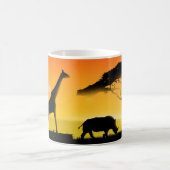 Mug Paysage d'Africain d'illustration (Centre)