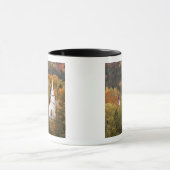 Mug Paysage d'automne avec église, Vermont, États-Unis (Centre)
