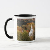 Mug Paysage d'automne avec église, Vermont, États-Unis (Gauche)