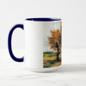 Mug Paysage d'automne avec quatre arbres (Gauche)