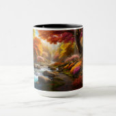 Mug Paysage d'automne Cascades dans le parc (Centre)
