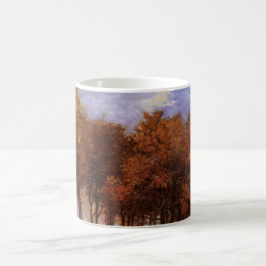 Mug Paysage d'automne par Vincent van Gogh (Centre)