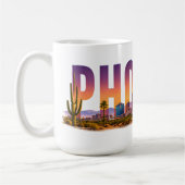 Mug Paysage de cactus à Phoenix Arizona (Gauche)