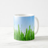 Mug Paysage de ciel bleu d'herbe verte-10826 (Devant droit)