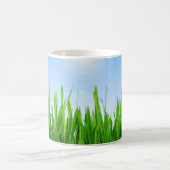 Mug Paysage de ciel bleu d'herbe verte-10826 (Centre)