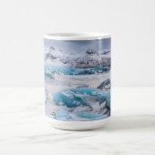 Mug Paysage de glace de glacier, Islande (Centre)