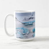 Mug Paysage de glace de glacier, Islande (Gauche)