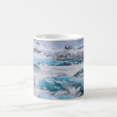Mug Paysage de glace de glacier, Islande (Centre)