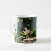 Mug Paysage de jardin romantique (Devant gauche)