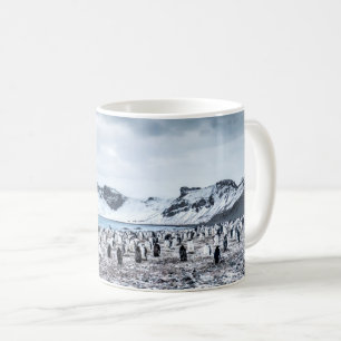 Mug Paysage de la colonie de pingouins de Chinstrap