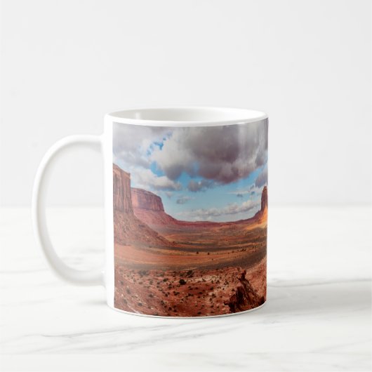 Mug Paysage de la vallée des Monuments, AZ (Gauche)