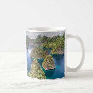 Mug Paysage de l'île de Wayag, Indonésie