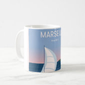 Mug Paysage de Marseille France (Devant gauche)