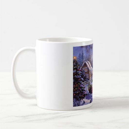 Mug Paysage De Noël (Gauche)
