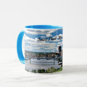 Mug Paysage de Saint Paul, Minnesota (Devant gauche)