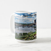 Mug Paysage de Saint Paul, Minnesota (Devant gauche)