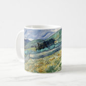 Mug Paysage de Saint-Rémy par Vincent Van Gogh (Devant gauche)
