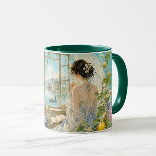 Mug Paysage de Spring Lake. (Devant droit)
