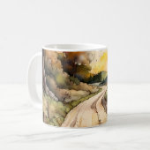 Mug Paysage de Sunset Country Road (Devant gauche)