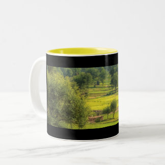 Mug Paysage de Vallée Verte Scénique - Café Nature