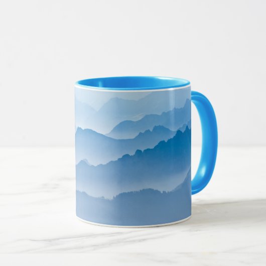 Mug Paysage des montagnes | Suisse (Devant droit)