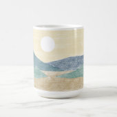 Mug paysage dessiné main (Centre)