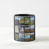 Mug Paysage d'été islandais (Centre)