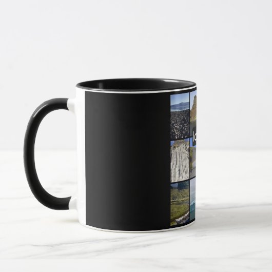 Mug Paysage d'été islandais (Gauche)