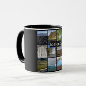 Mug Paysage d'été islandais (Devant gauche)
