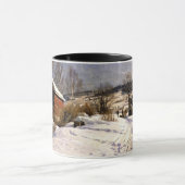 Mug Paysage d'hiver à Lillehammer, Danemark (Centre)
